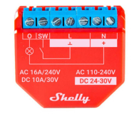 Shelly Inteligentny przekaźnik z pomiarem mocy Plus 1PM WIFI - 1268608 - zdjęcie 1